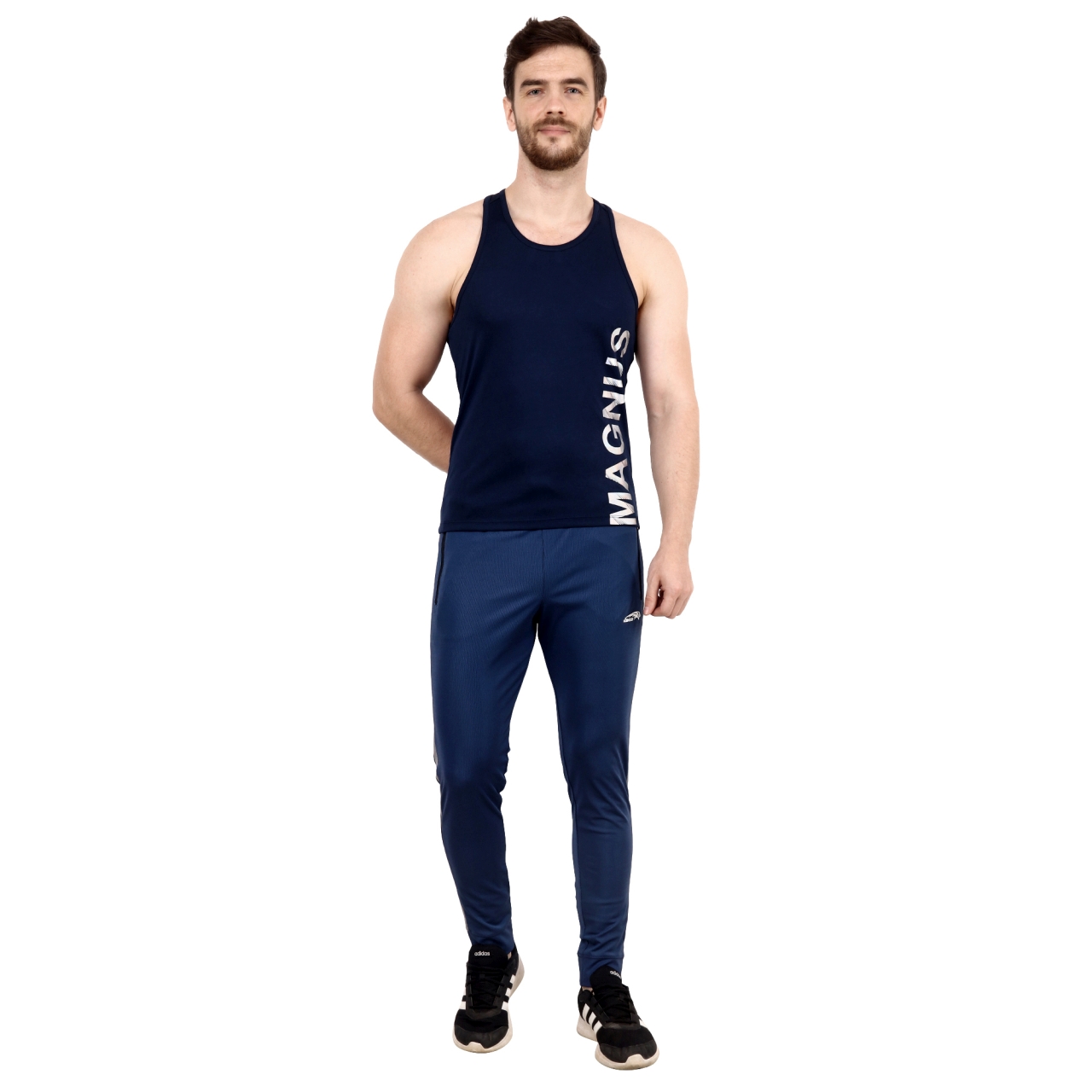 Men's Blue Stylis Track Pant